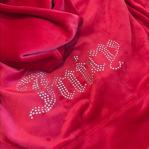 Sold eBay Juicy Couture Red Velvet Jogger set - Picture 5 of 13